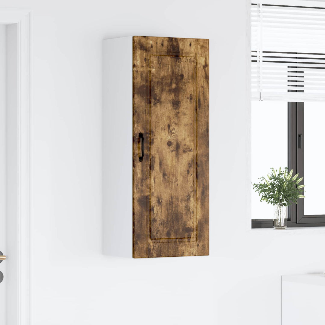Vægskab PORTO Røget eg 40 x 31 x 100 cm Konstrueret træ
