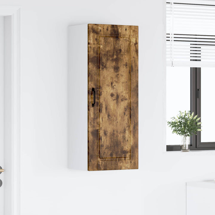 Vægskab PORTO Røget eg 40 x 31 x 100 cm Konstrueret træ