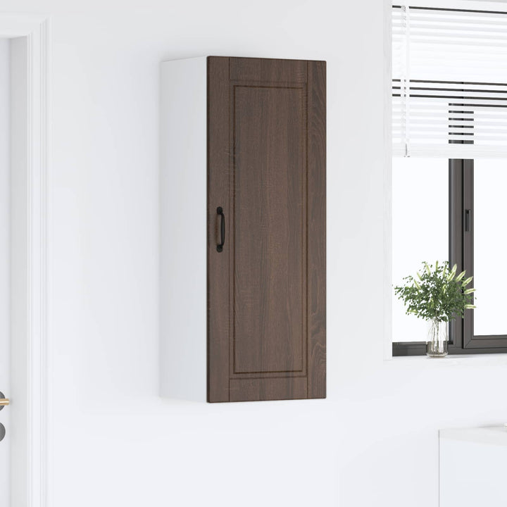 Vægskab PORTO Brun eg 40 x 31 x 100 cm Konstrueret træ