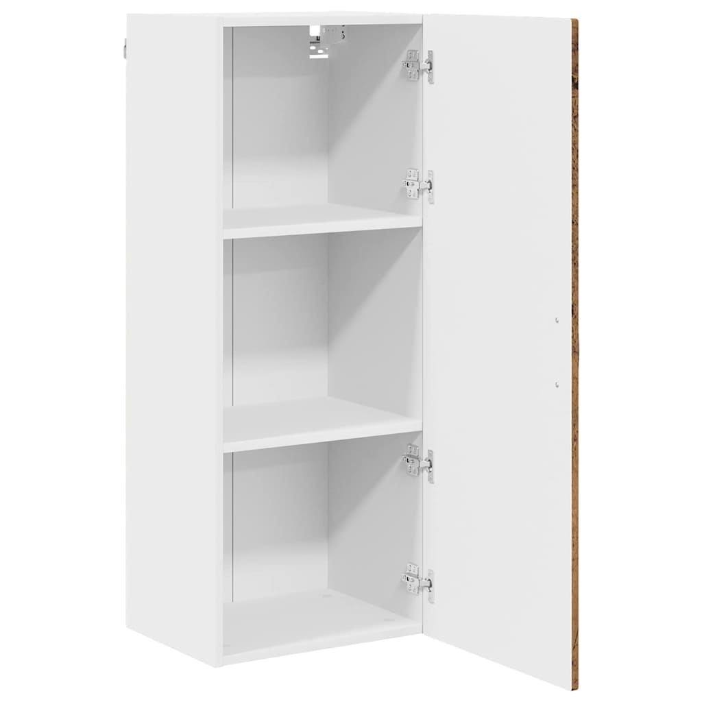 Vægskab PORTO Gammelt træ 40 x 31 x 100 cm Konstrueret træ