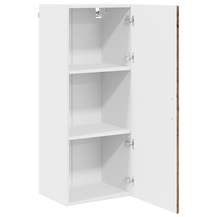 Vægskab PORTO Gammelt træ 40 x 31 x 100 cm Konstrueret træ