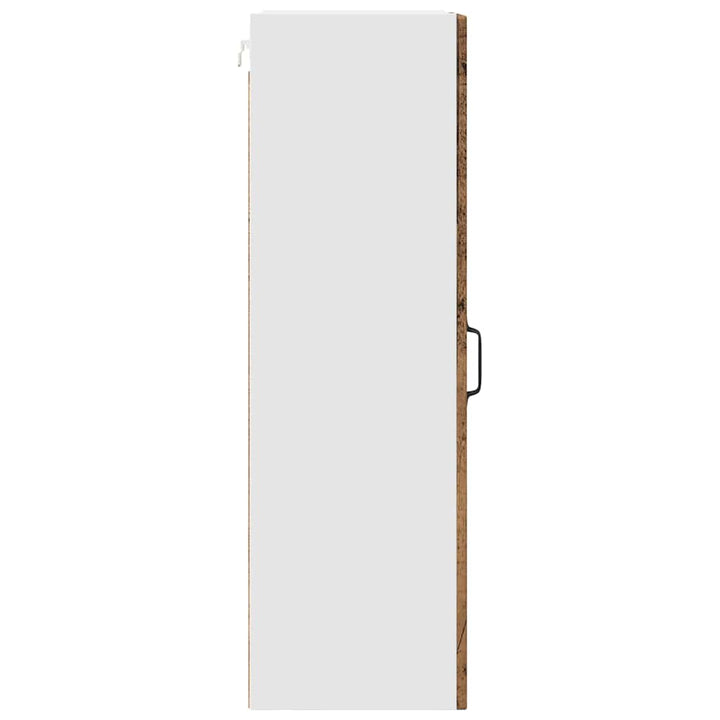 Vægskab PORTO Gammelt træ 40 x 31 x 100 cm Konstrueret træ