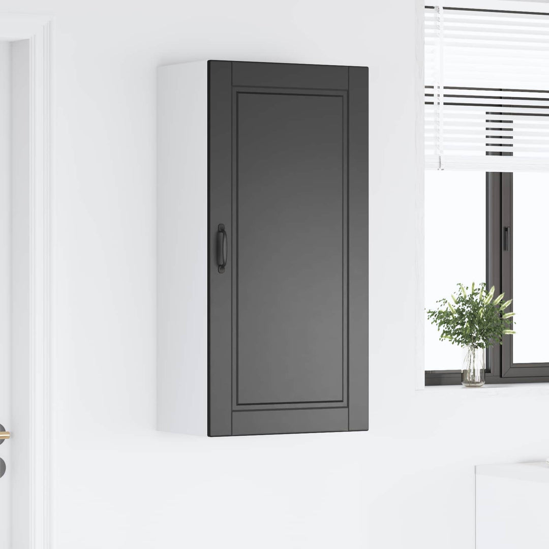 Vægskab PORTO Sort 50 x 31 x 100 cm Konstrueret træ