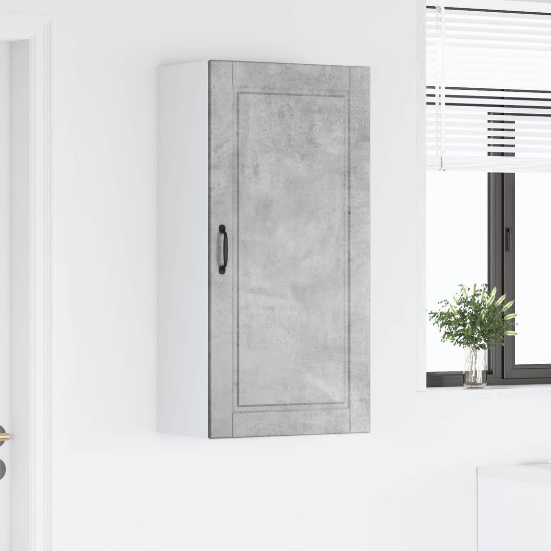 Vægskab PORTO Beton Grå 50 x 31 x 100 cm Konstrueret træ