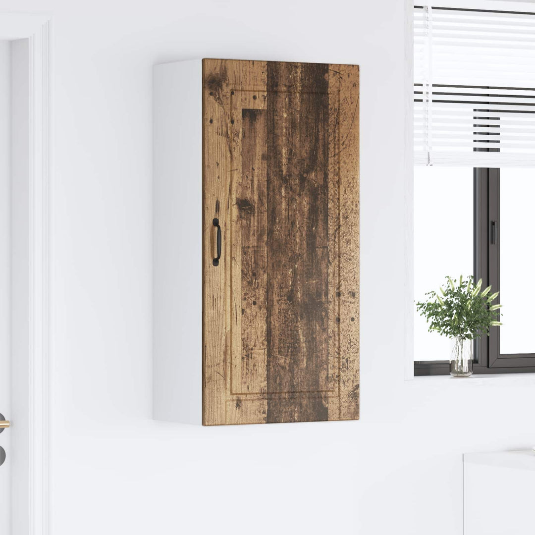 Vægskab PORTO Gammelt træ 50 x 31 x 100 cm Konstrueret træ