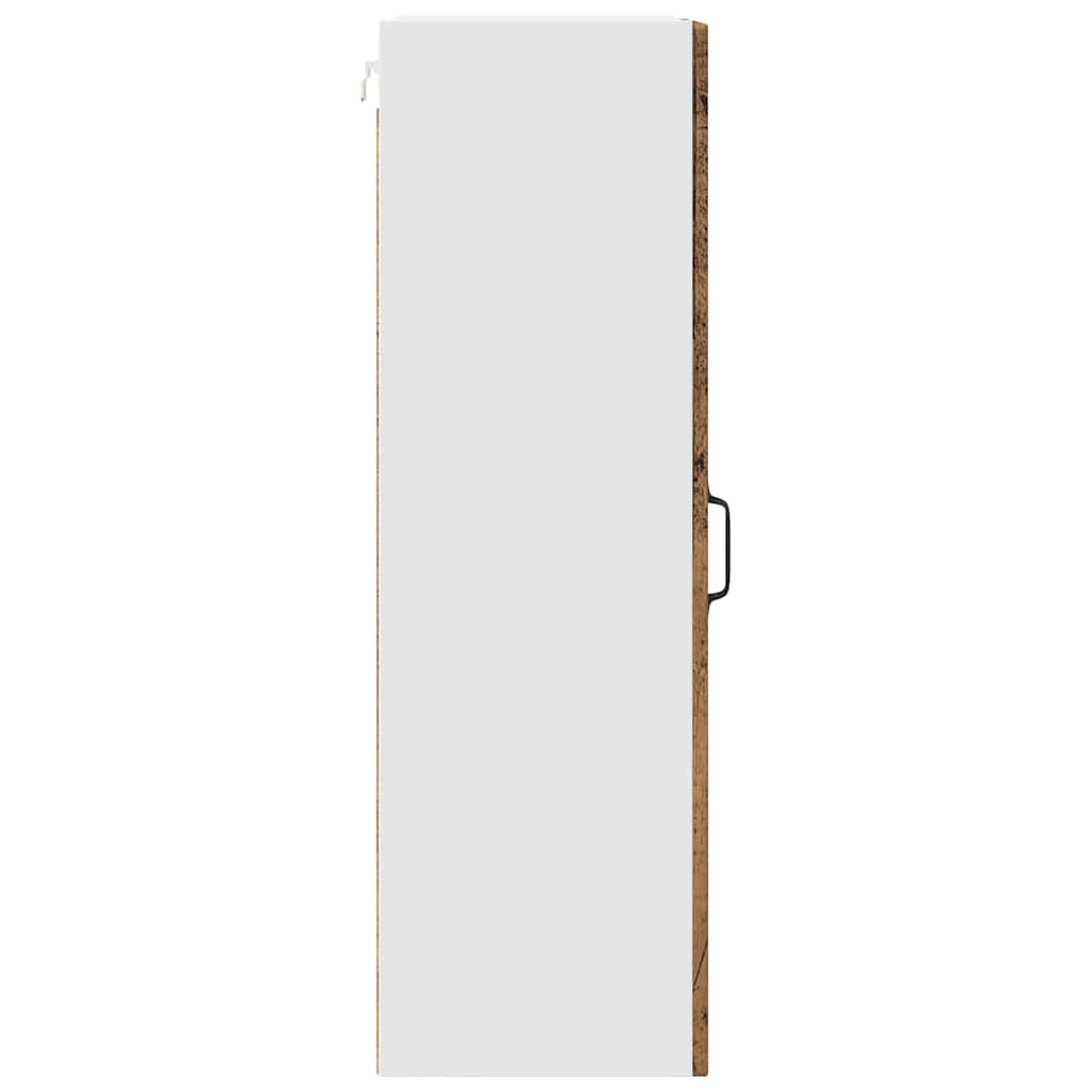 Vægskab PORTO Gammelt træ 50 x 31 x 100 cm Konstrueret træ
