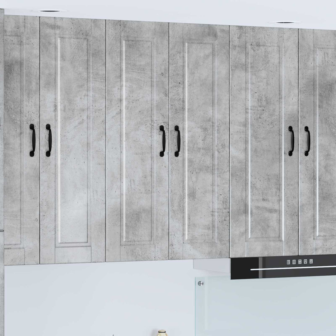 Vægskab PORTO Beton Grå 60 x 31 x 100 cm Konstrueret træ