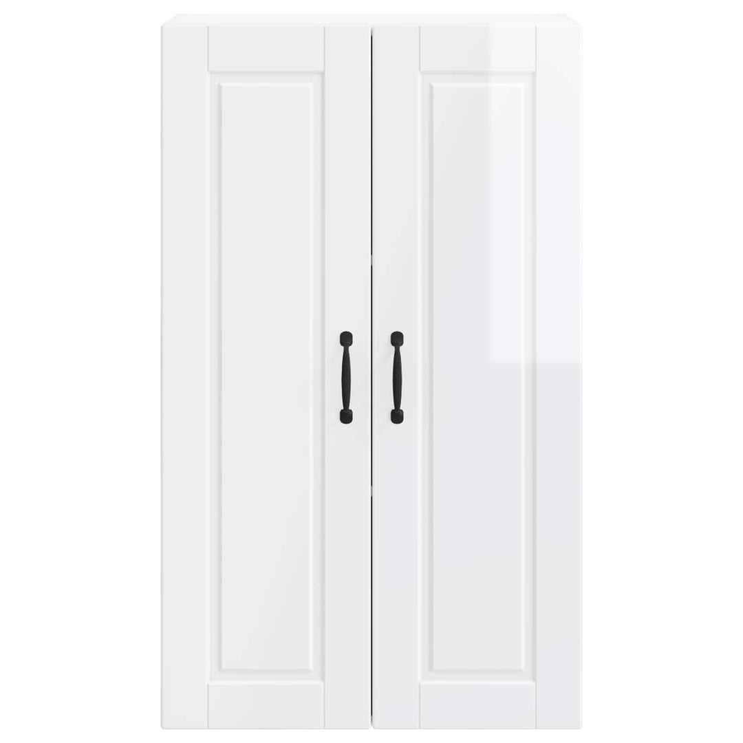 Vægskab PORTO Høj gloss hvid 60 x 31 x 100 cm Konstrueret træ