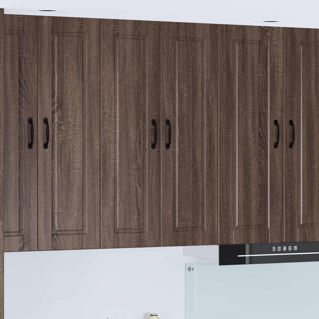 Vægskab PORTO Brun eg 60 x 31 x 100 cm Konstrueret træ