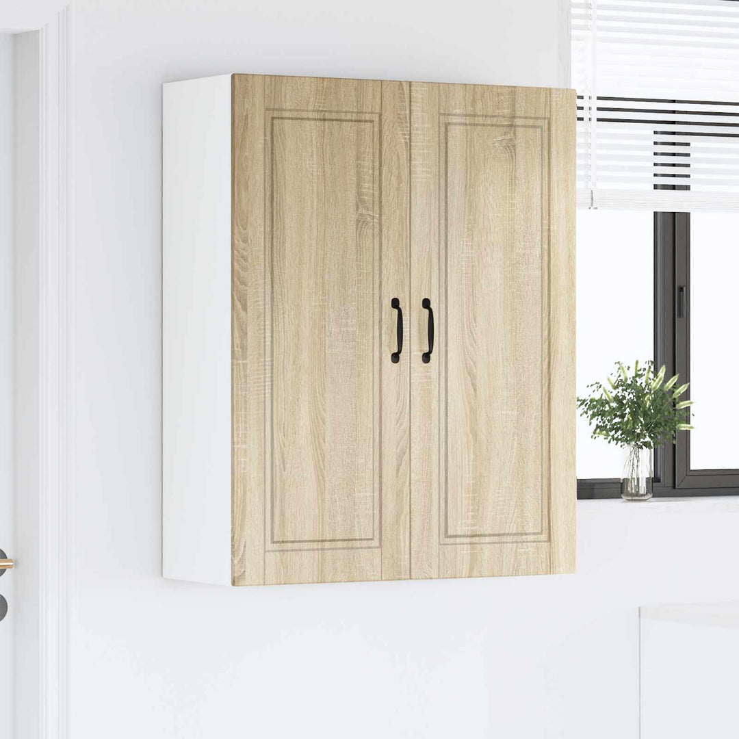Vægskab PORTO Sonoma eg 80 x 31 x 100 cm Konstrueret træ