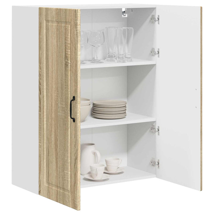 Vægskab PORTO Sonoma eg 80 x 31 x 100 cm Konstrueret træ
