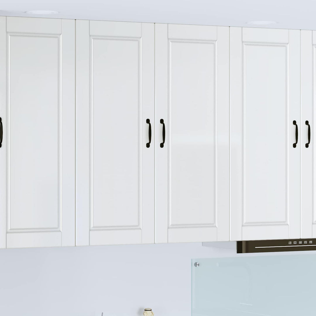 Vægskab PORTO Høj gloss hvid 80 x 31 x 100 cm Konstrueret træ
