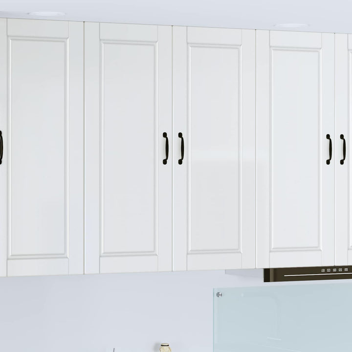 Vægskab PORTO Høj gloss hvid 80 x 31 x 100 cm Konstrueret træ