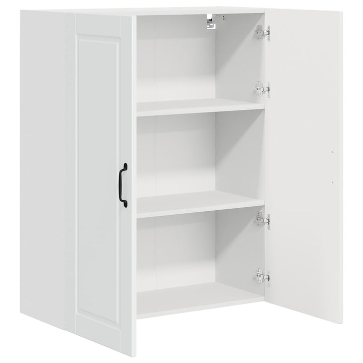 Vægskab PORTO Høj gloss hvid 80 x 31 x 100 cm Konstrueret træ