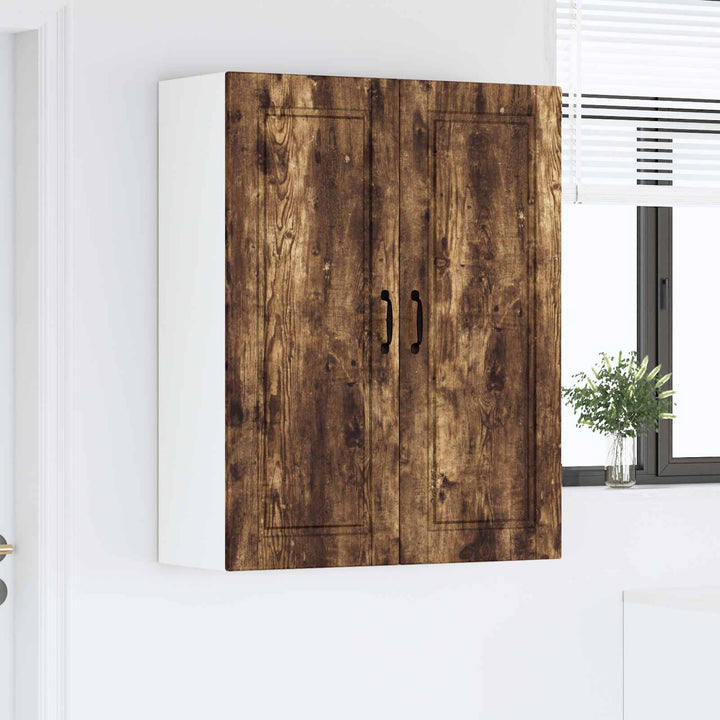 Vægskab PORTO Røget eg 80 x 31 x 100 cm Konstrueret træ