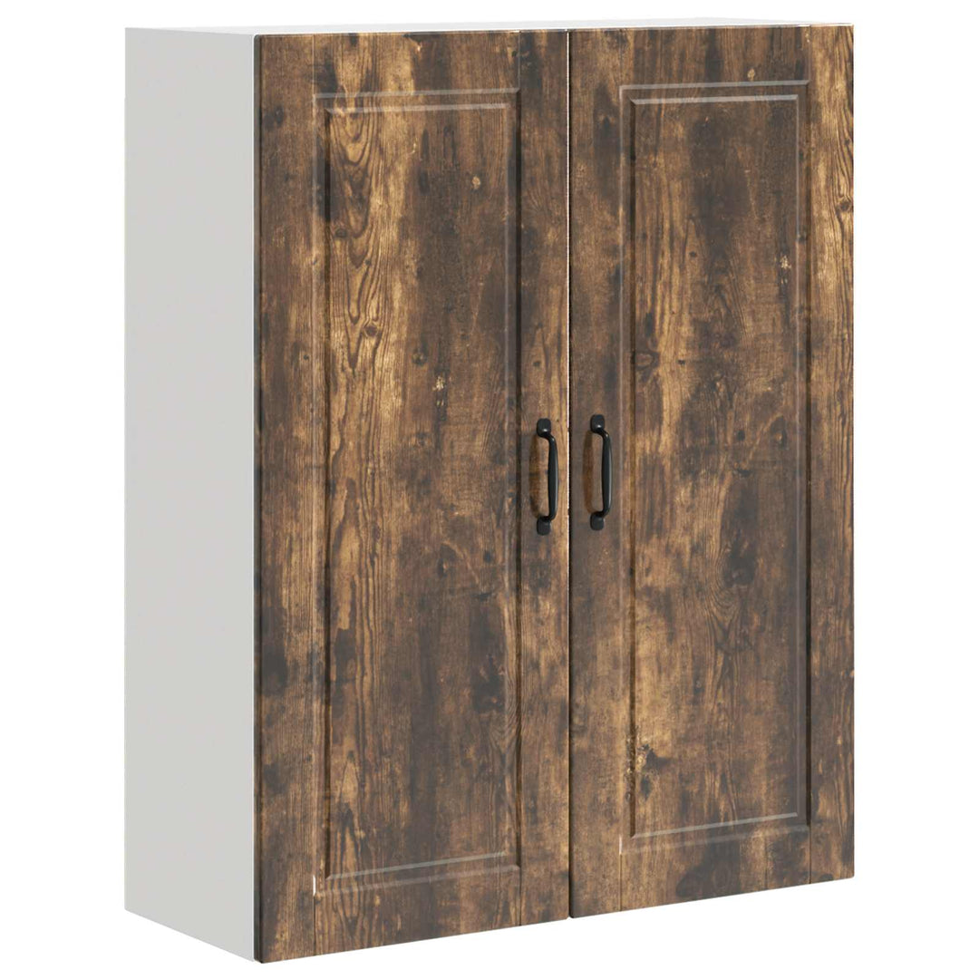Vægskab PORTO Røget eg 80 x 31 x 100 cm Konstrueret træ