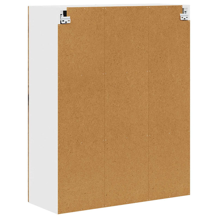 Vægskab PORTO Gammelt træ 80 x 31 x 100 cm Konstrueret træ