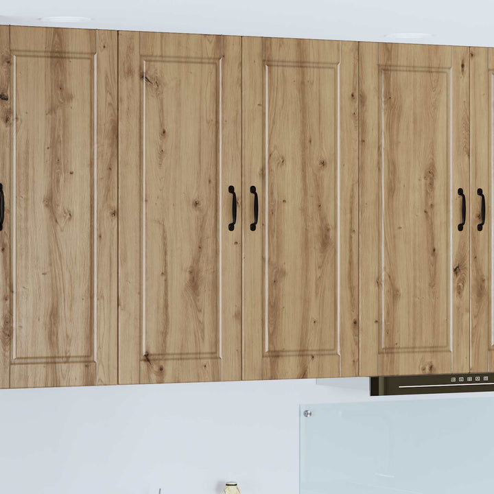 Vægskab PORTO Artisan Egetræ 80 x 31 x 100 cm Konstrueret træ