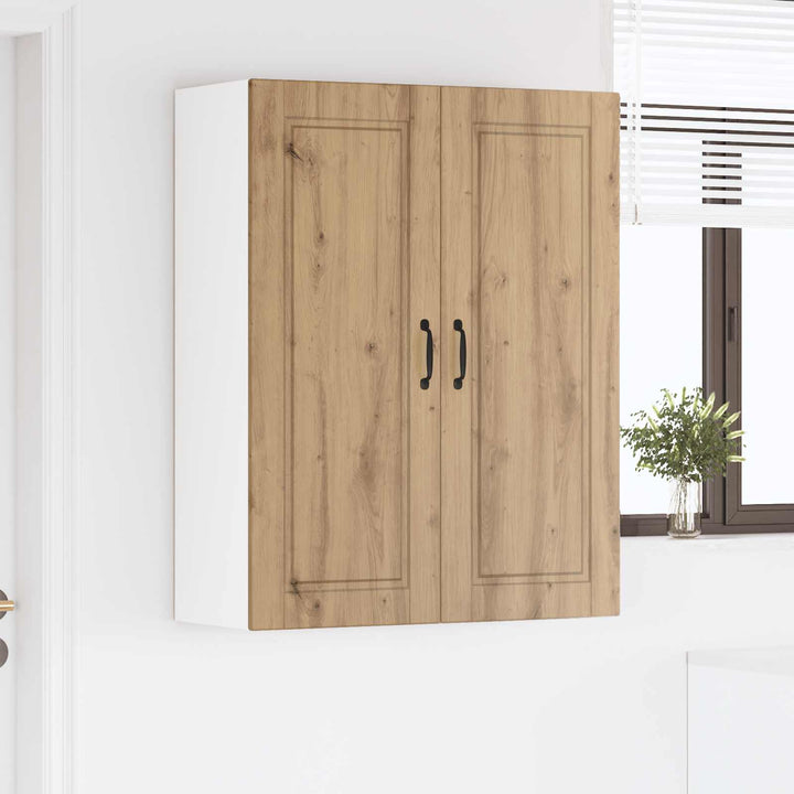 Vægskab PORTO Artisan Egetræ 80 x 31 x 100 cm Konstrueret træ