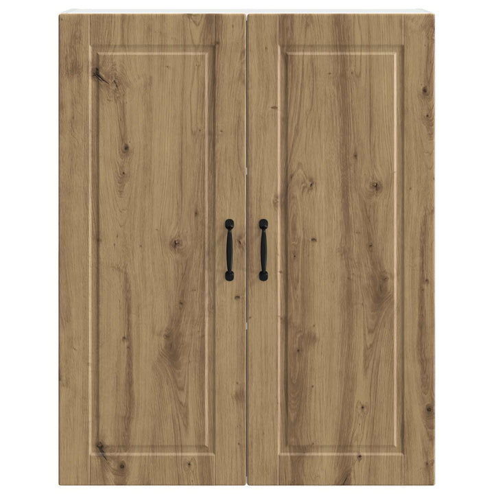 Vægskab PORTO Artisan Egetræ 80 x 31 x 100 cm Konstrueret træ