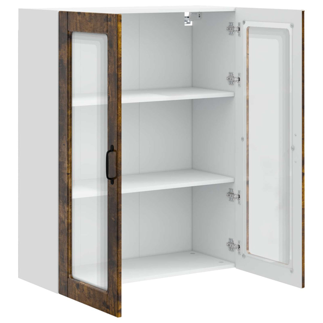 Væglågskab PORTO Røget eg 80 x 31 x 100 cm Konstrueret træ
