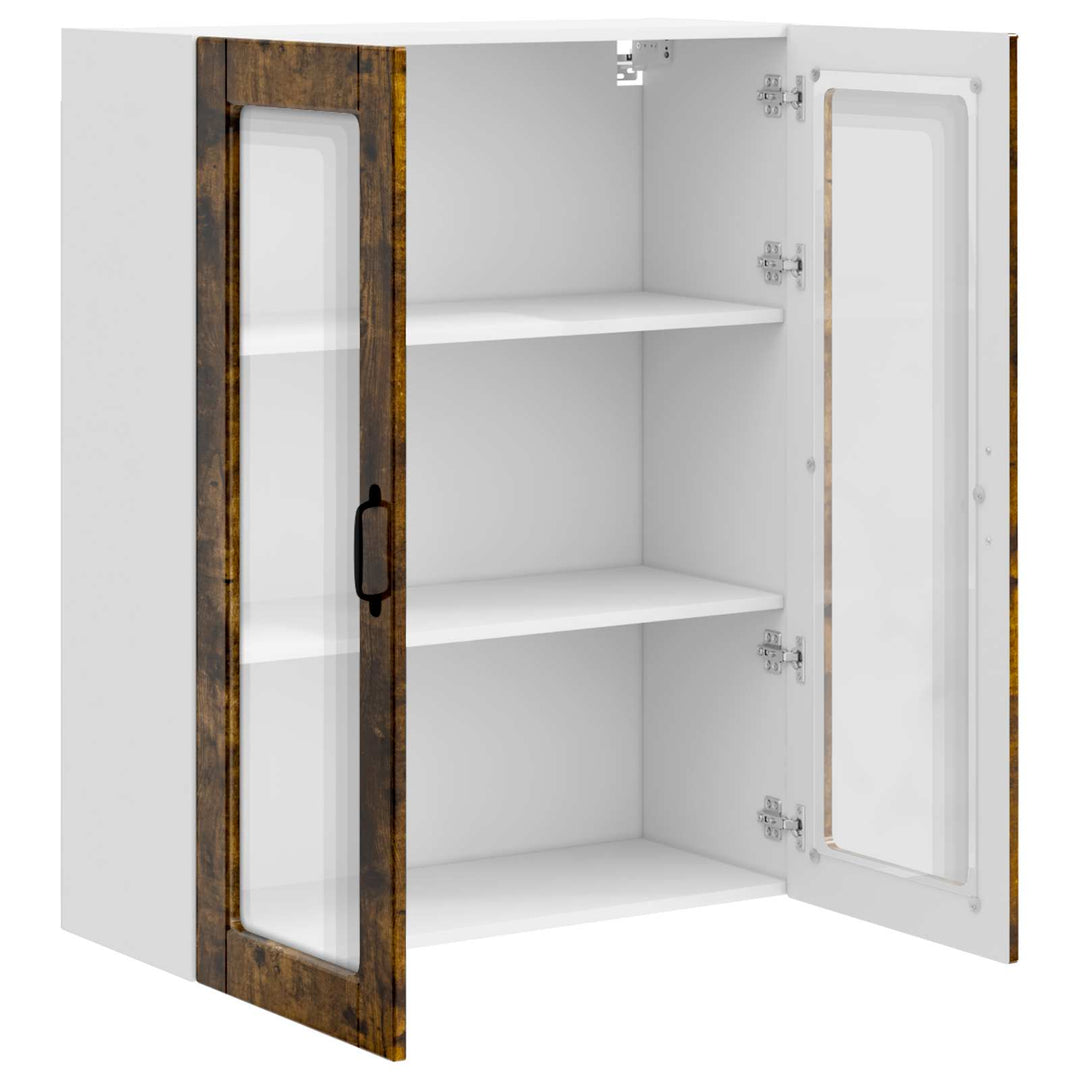 Væglågskab PORTO Røget eg 80 x 31 x 100 cm Konstrueret træ
