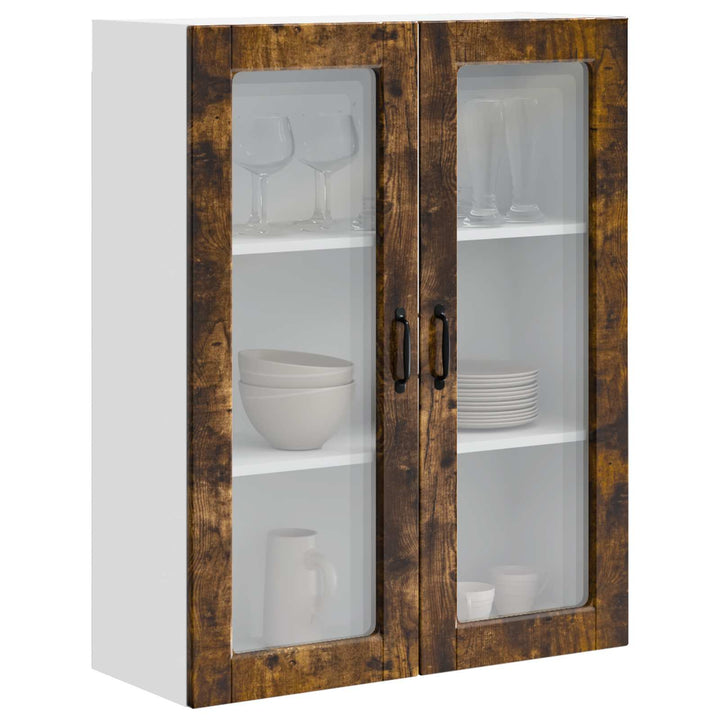 Væglågskab PORTO Røget eg 80 x 31 x 100 cm Konstrueret træ
