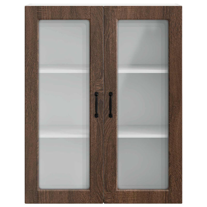Væglågskab PORTO Brun eg 80 x 31 x 100 cm Konstrueret træ