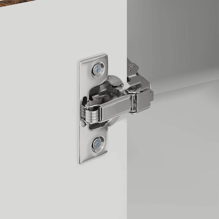 Væg hjørneskab PORTO Røget eg 57 x 57 x 100 cm Konstrueret træ