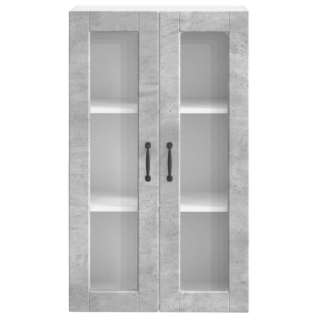 Væglågskab PORTO Beton Grå 60 x 31 x 100 cm Konstrueret træ
