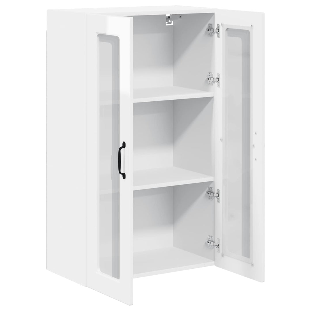 Væglågskab PORTO Høj gloss hvid 60 x 31 x 100 cm