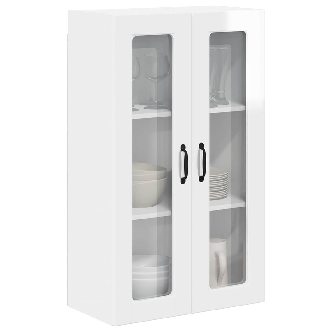 Væglågskab PORTO Høj gloss hvid 60 x 31 x 100 cm
