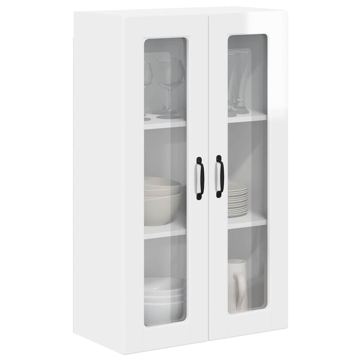 Væglågskab PORTO Høj gloss hvid 60 x 31 x 100 cm