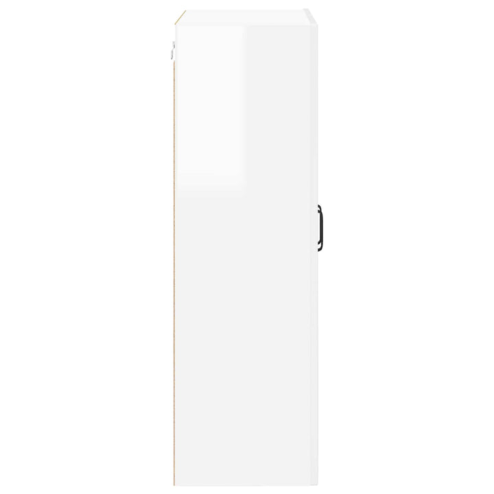Væglågskab PORTO Høj gloss hvid 60 x 31 x 100 cm