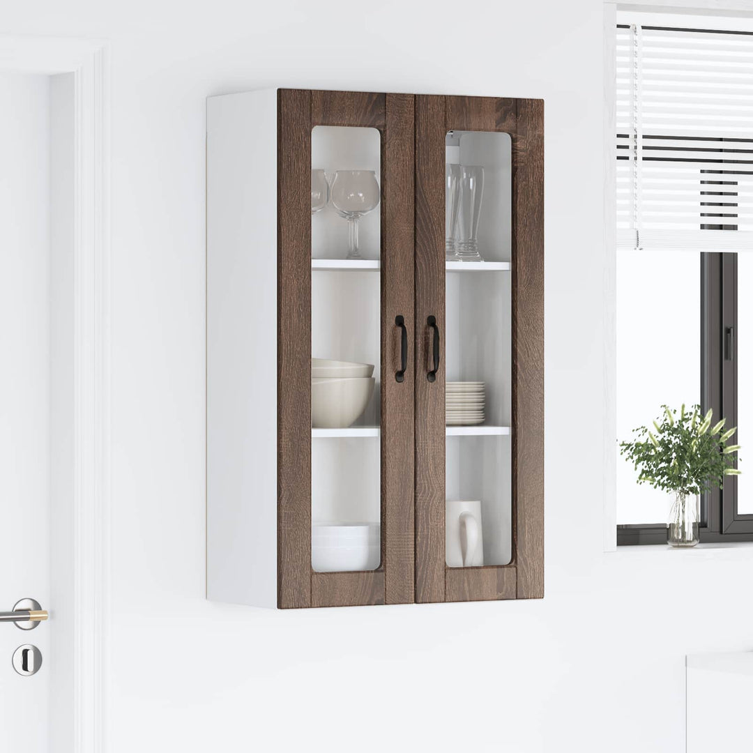 Væglågskab PORTO Brun eg 60 x 31 x 100 cm Konstrueret træ