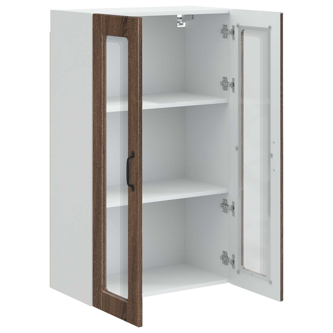 Væglågskab PORTO Brun eg 60 x 31 x 100 cm Konstrueret træ