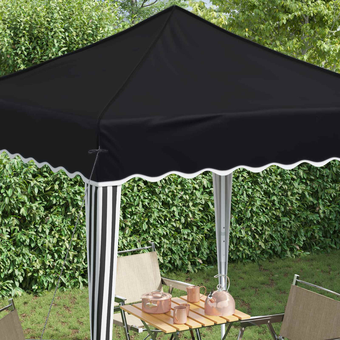 Pop-up Festtelt 195 x 195 x 245 cm Antracit Oxford stof