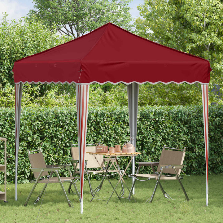 Pop-up Festtelt Bordeaux 195 x 195 x 245 cm Oxford stof