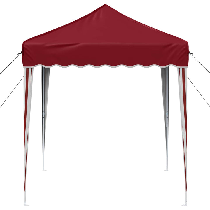 Pop-up Festtelt 195 x 195 x 245 cm Bordeaux Oxford stof