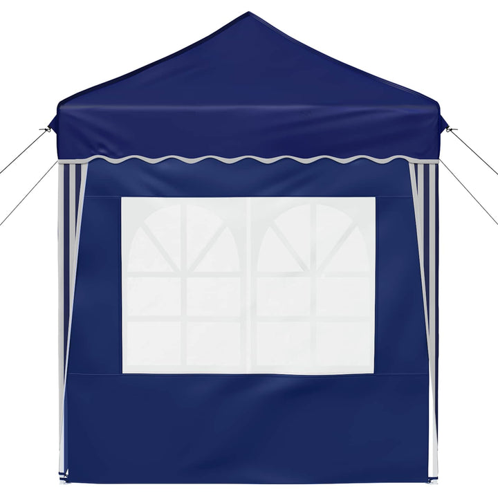 Pop-up Festtelt 195 x 195 x 245 cm Blå Oxford stof