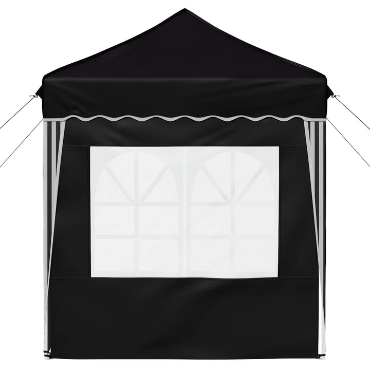 Pop-up Festtelt 195 x 195 x 245 cm Sort Oxford stof