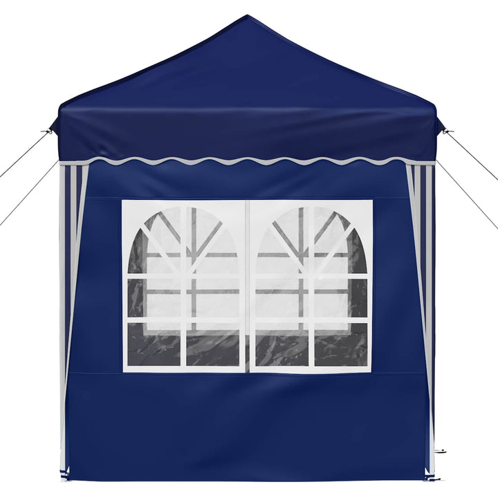 Pop-up Festtelt 195 x 195 x 245 cm Blå Oxford stof