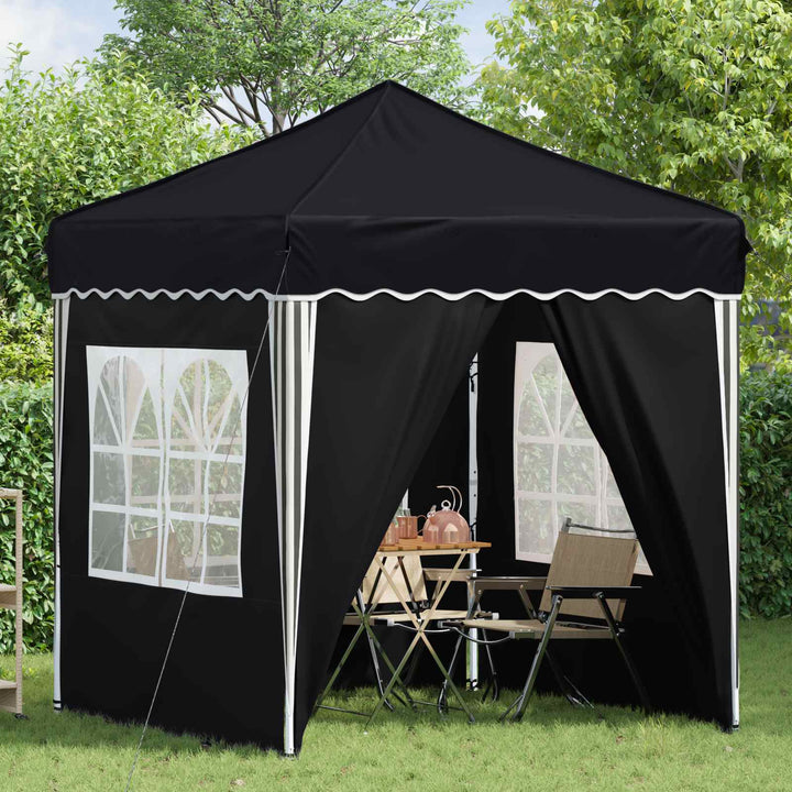 Pop-up Festtelt 195 x 195 x 245 cm Antracit Oxford stof