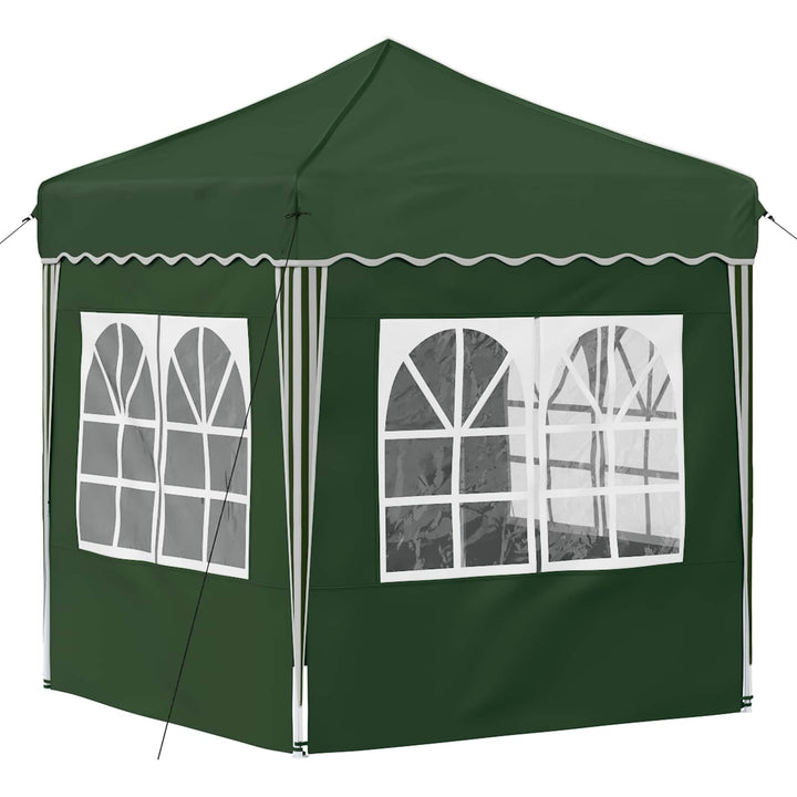 Pop-up Festtelt 195 x 195 x 245 cm Grøn Oxford stof