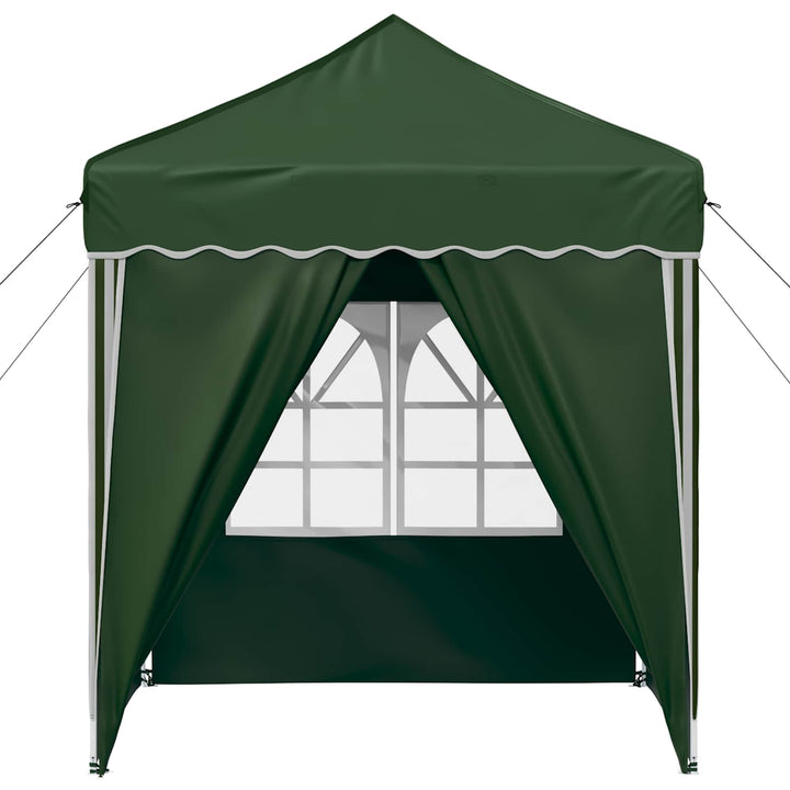 Pop-up Festtelt 195 x 195 x 245 cm Grøn Oxford stof