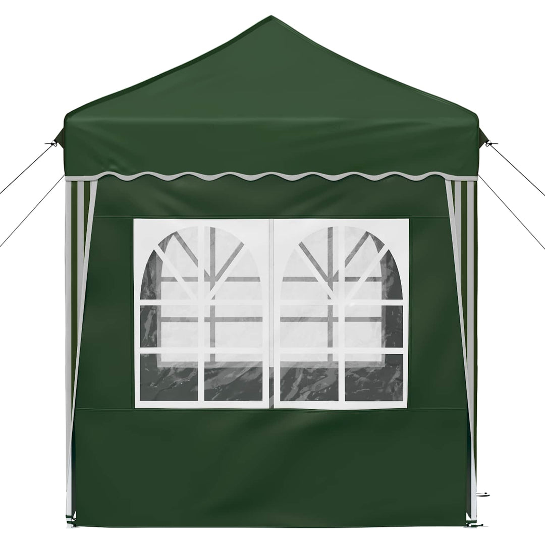 Pop-up Festtelt 195 x 195 x 245 cm Grøn Oxford stof