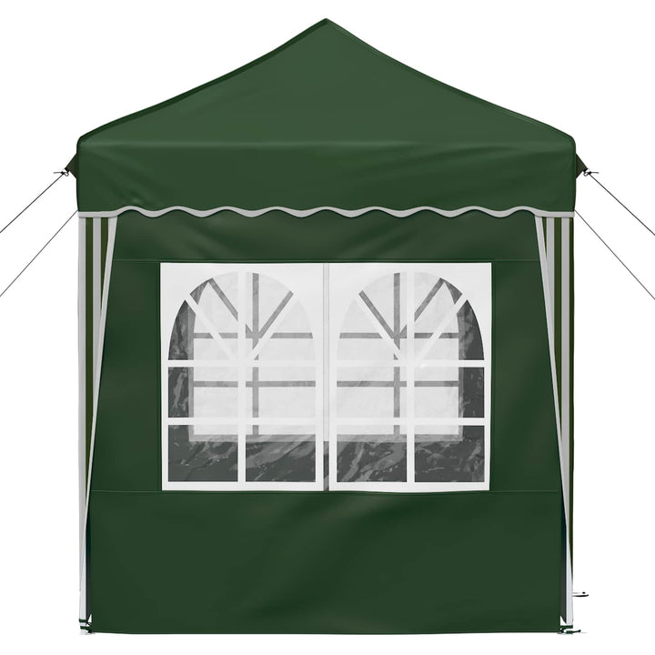 Pop-up Festtelt 195 x 195 x 245 cm Grøn Oxford stof