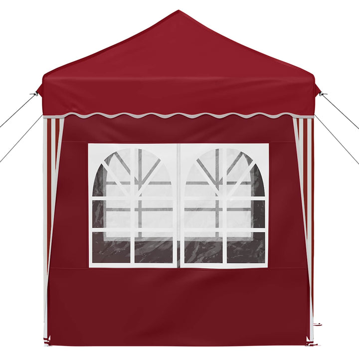 Pop-up Festtelt 195 x 195 x 245 cm Bordeaux Oxford stof