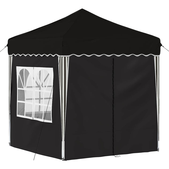 Pop-up Festtelt 195 x 195 x 245 cm Sort Oxford stof