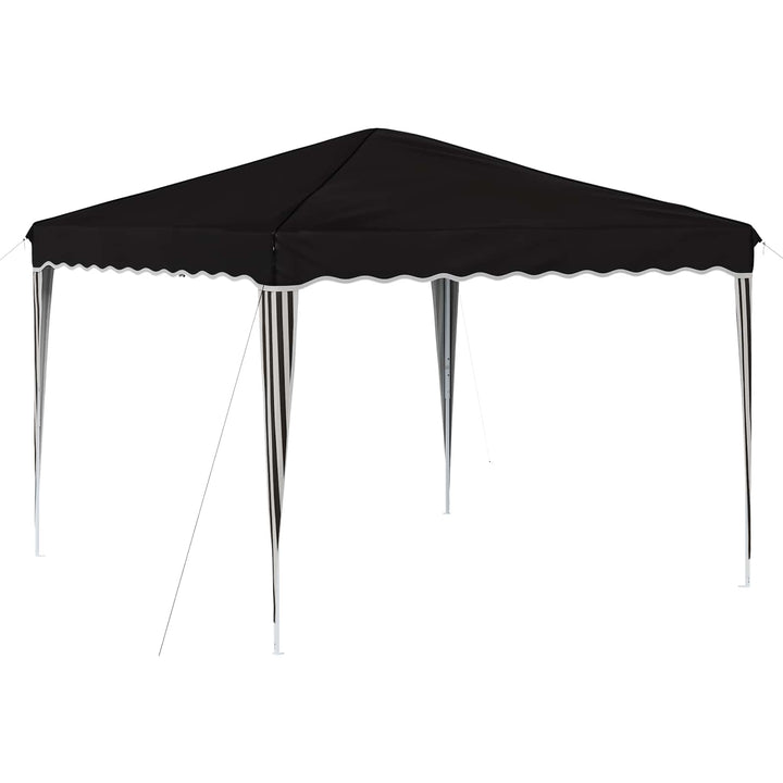 Pop-up Festtelt 288 x 288 x 245 cm Sort Oxford stof